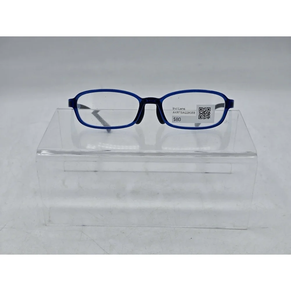 Jins Blue Kids‎ Eyeglass Frames 48.4- 15.6-132 - 26 AKRF15A228G58 - SITS ASKEW